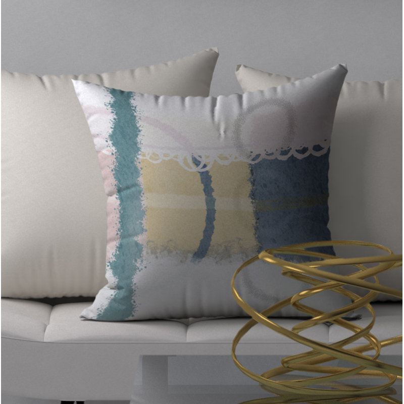 Reversible Throw Pillow, 24" x 24"