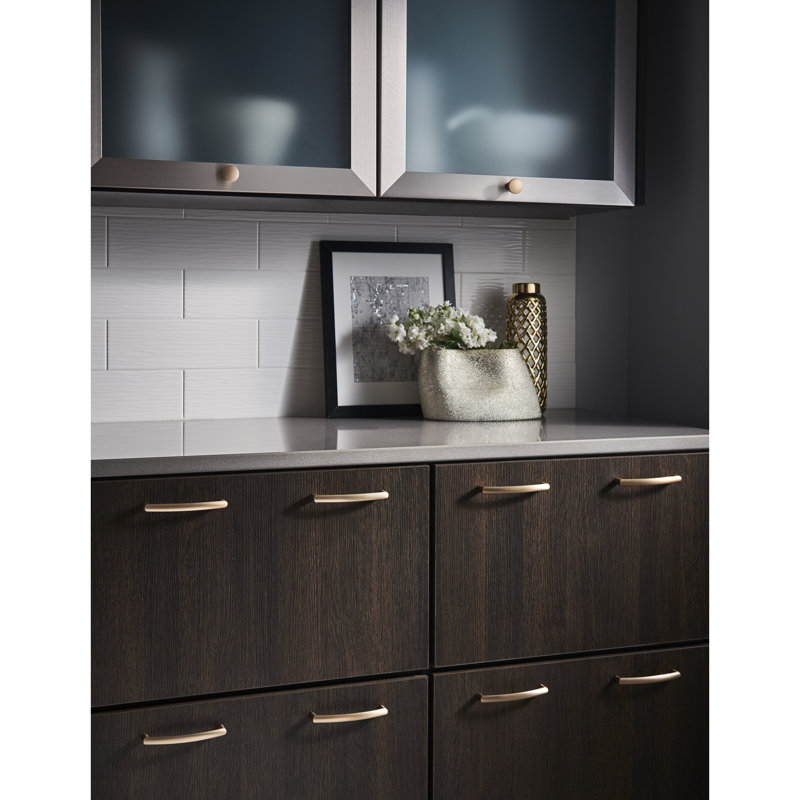 Bergen 1 1/4" Diameter Mushroom Knob, Brushed Bronze