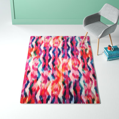 Daytona Performance Machine Washable Chevron Rug