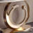 High-end light luxury console table