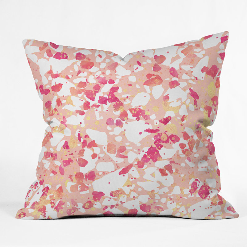 Coussin décoratif intérieur/extérieur elisabeth fredriksson terrazzo plaisir, 16 po x 1 po