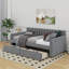 Lit de jour simple tapissier avec tiroirs-949229623