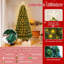 Lighted Artificial Pine Christmas Tree-1706157800