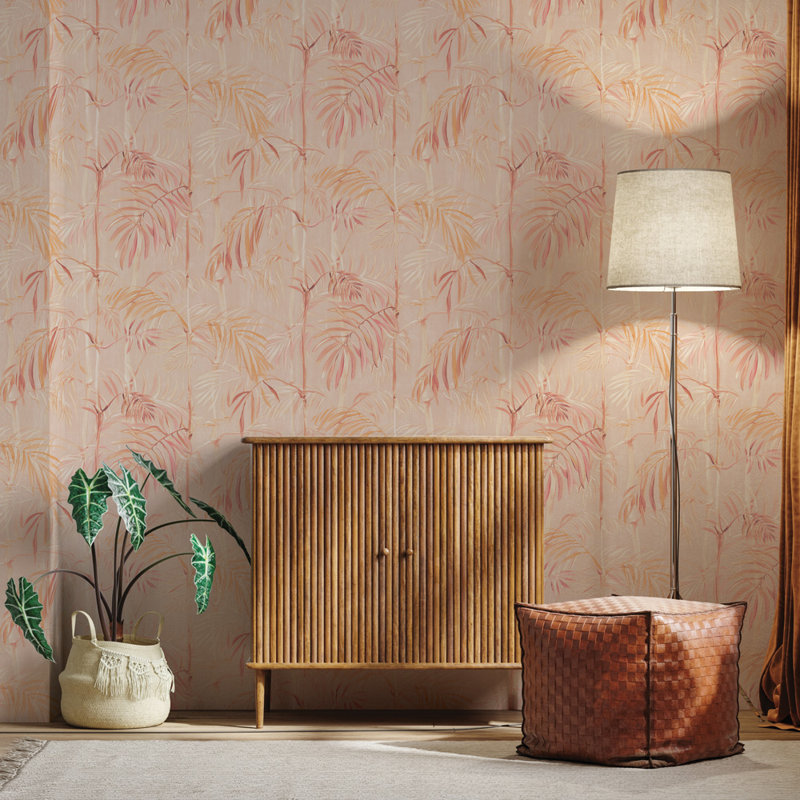 Andonia Floral Wallpaper Double Roll, Sage