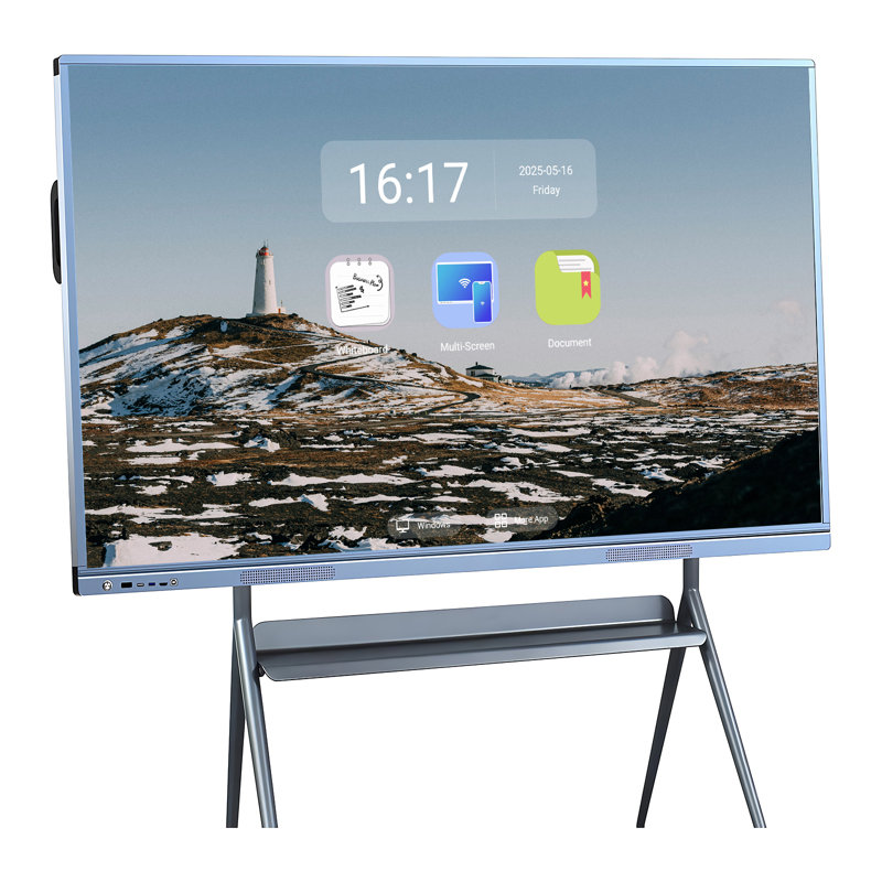 JYXCN 65 pouces Smart Board, écran tactile numérique calendrier électronique tout-en-un Smartboard, écran tactile 4K pour enseigner la tige et l'apprentissage à distance