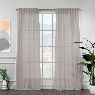 Très simple panneau semi-transparent extra long et extra large