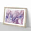 Gentle Movement in Abstract - Framed Print-55726848-55726851