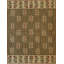 Tapis vert en laine à tissage plat Graceful Para