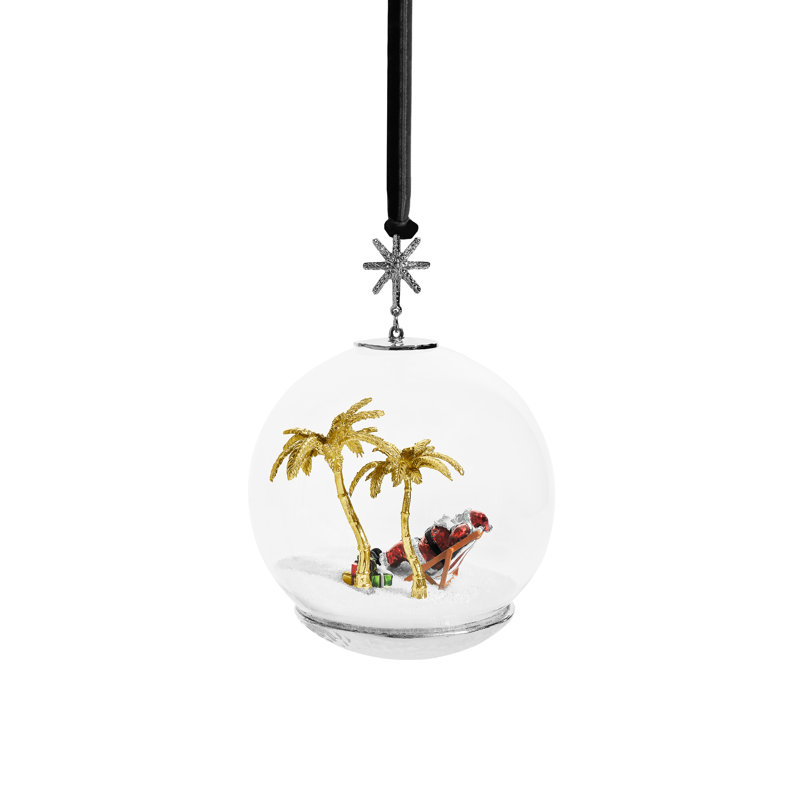 6'' Handmade Glass Fantasy & Sci-Fi Ball Ornament