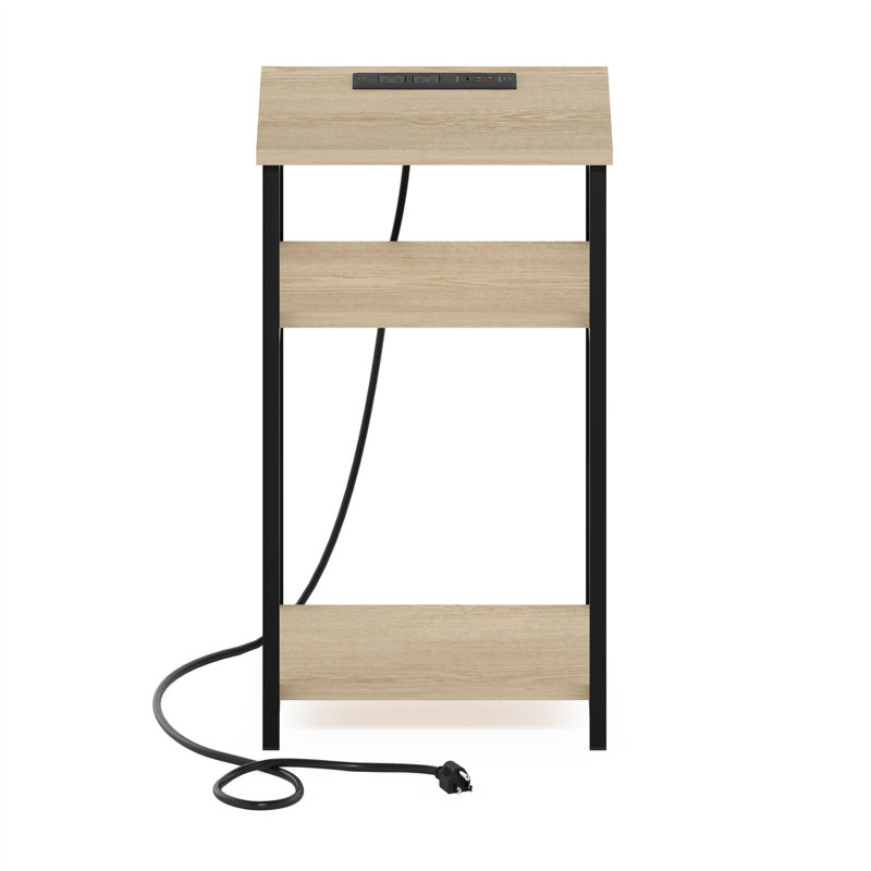 Kandiah End Table, Americano, Black