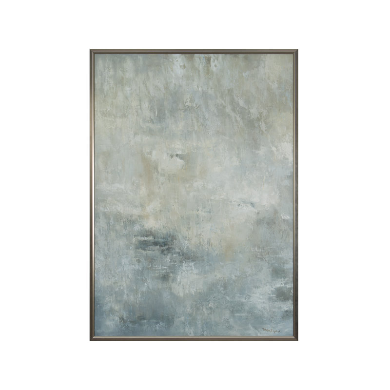 «Past & Présent» par Montoya - Peinture sur toile encadrée