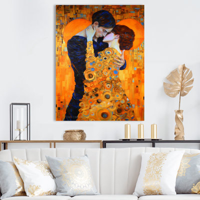 " The Lovers Tribute To Klimt "