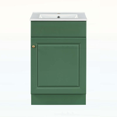 Meuble-lavabo sophistiqué avec rangement abondant et lavabo élégant pour une fonctionnalité idéale