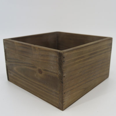 Square Wooden Planter