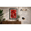 Crimson Fragments Eclectic - Framed Print-1075248985-1075248987