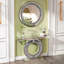 Miroir rond en cristal 33,46 "(85Cm)