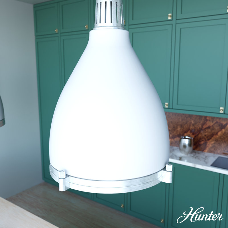 Fresh White Brushed Nickel Glass 3-Light Pendant