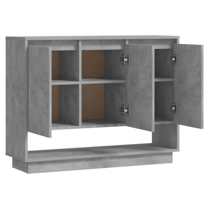 Giarratana 97cm Sideboard, Concrete Grey