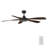 52-inch Smart Ceiling Fan with Remote,Works with Google Assistant and  Alexa,Siri Shortcut