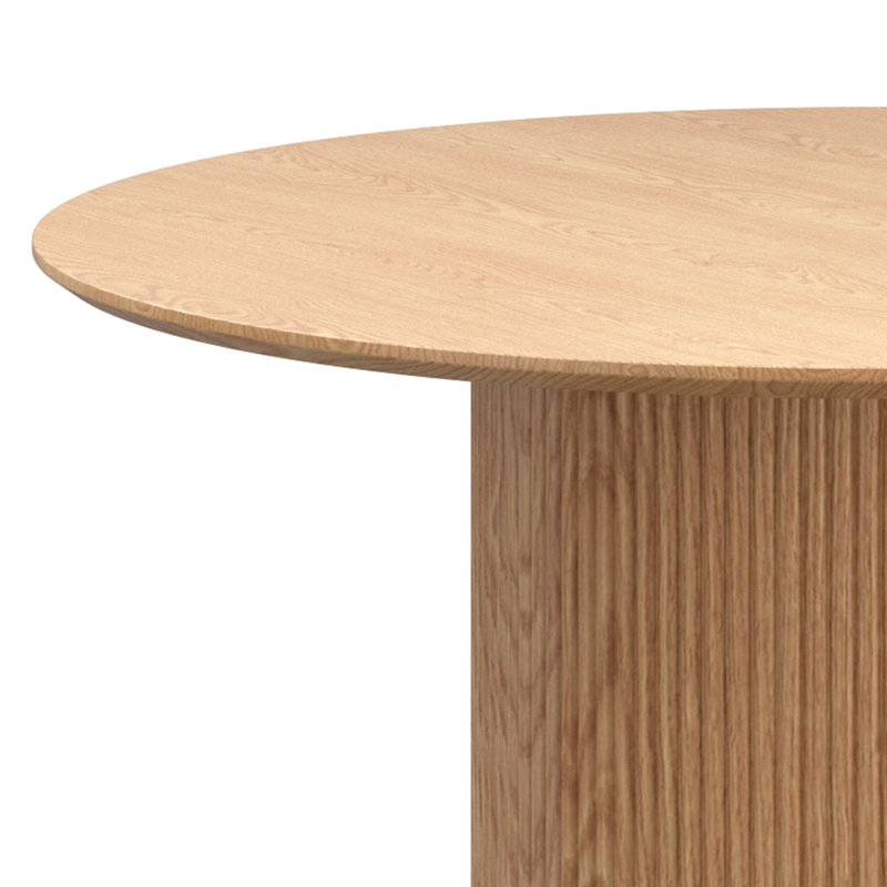 Table de salle à manger Karn, Brun