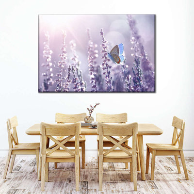 Lavande, reproduction sur toile