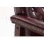 Chaises d'invité de réception en cuir avec siège et accoudoirs rembourrés Fauteuil de direction ergonomique à dossier moyen pour salle d'attente-1087296057