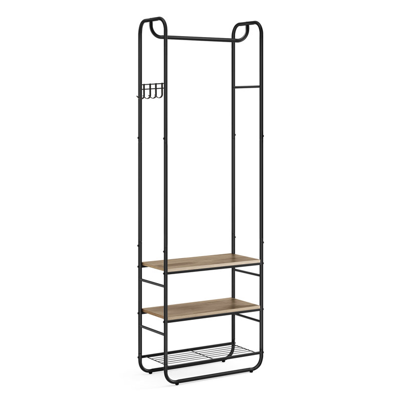 Hall Tree 58cm Wide with Shoe Storage
