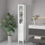 Armoire de rangement de 66,92 po de hauteur avec tablettes réglables