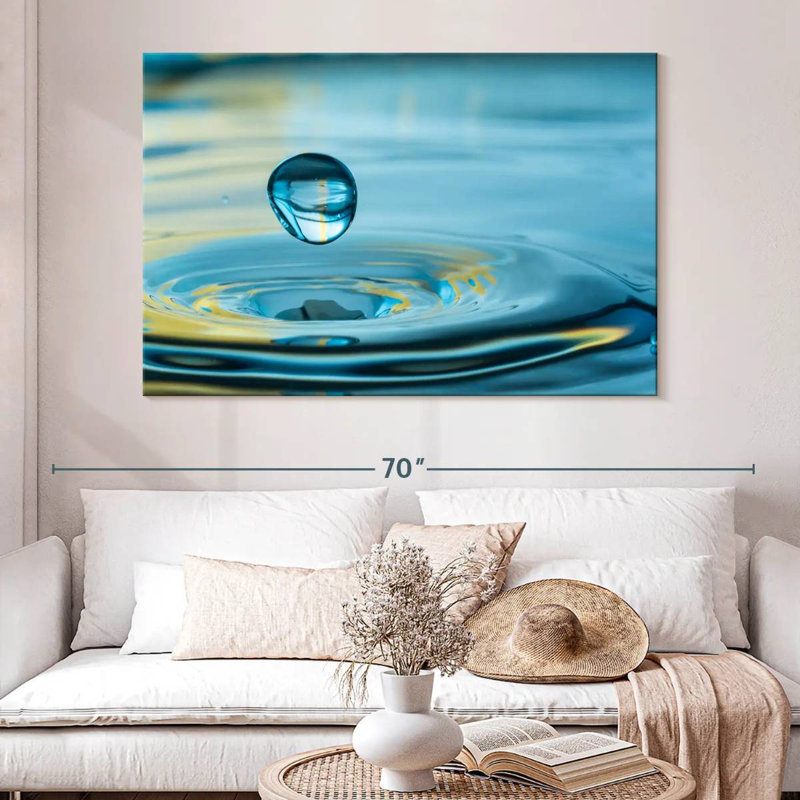 Gouttelettes d'eau Alvord, H 20 po x l 30 po