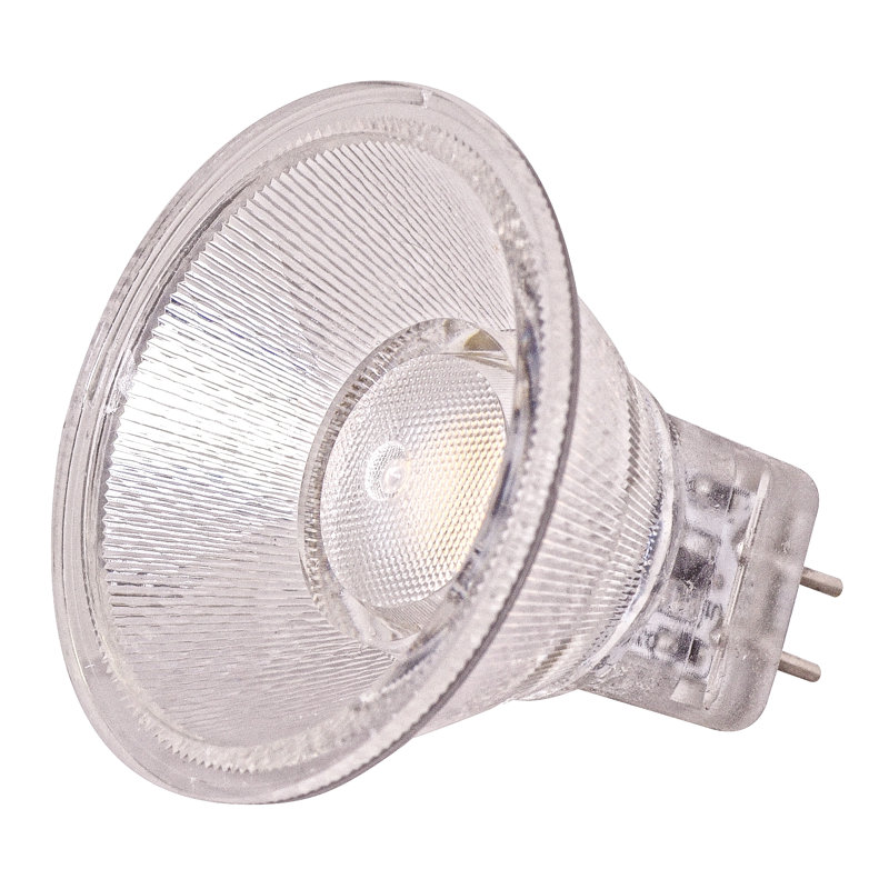 1,6 watts, del mr11, ampoule à intensité variable, g4/base à deux broches, 3000 K