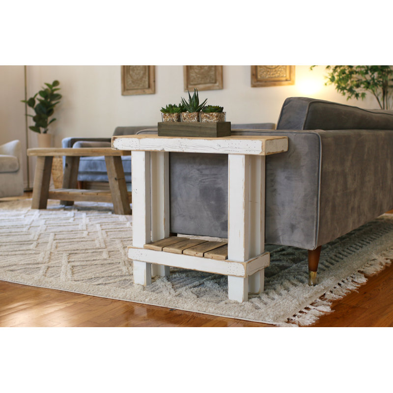 Table d'appoint High Rise Luxe, H 23 po x l 26 po x P 8 po