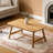 Rectangular Coffee Table Modern Tea Table With Solid Wood Mid Century Coffee Table For Living Room-336970328