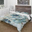 Indigold Watercolor Flower II - Ensemble de housse de couette Farmhouse - Microfibre de polyester-1387743823