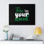 Fire in Your Soul 1 Piece Wrapped Canvas Wall Art-1821173191