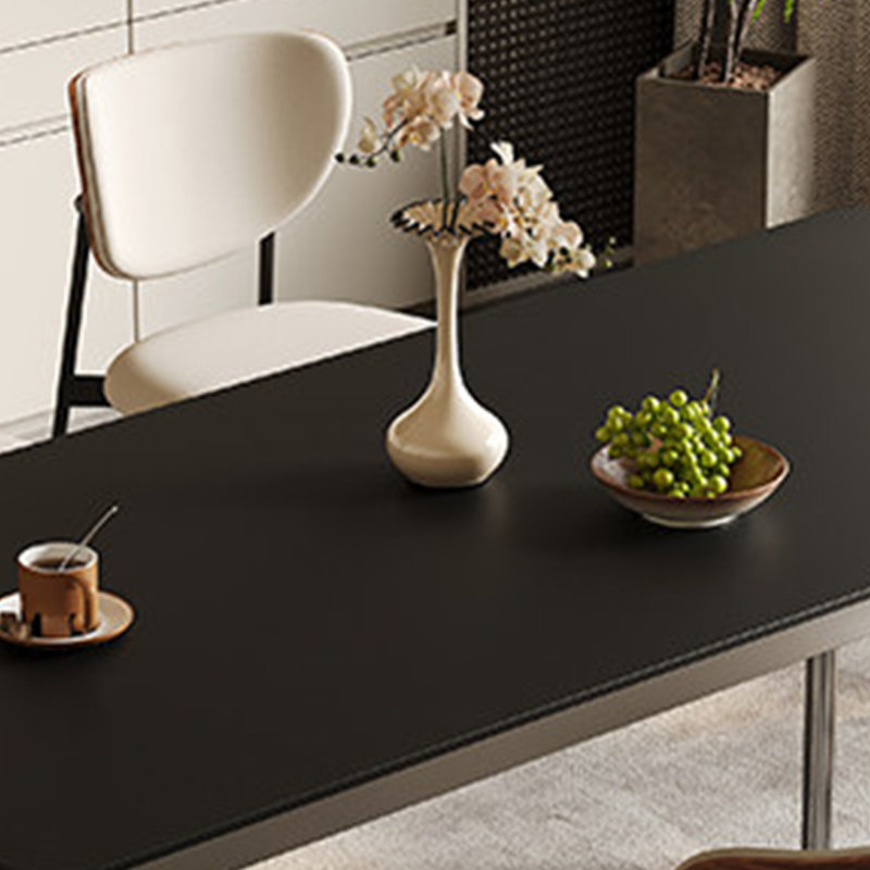 Table de salle à manger élégante, 29,52 po H x 62,99 po L x 31,49 po l