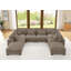 Canapé modulaire en velours côtelé Chrisley-122703181