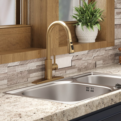 Pull Down Spray Single Lever Kitchen Tap