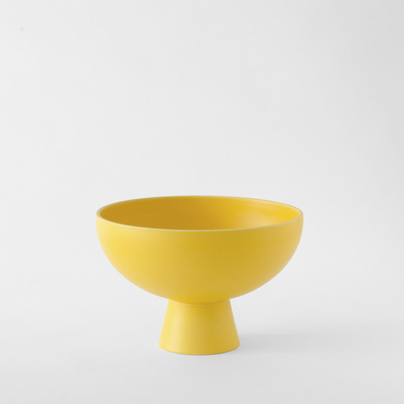 Strøm Bowl by Nicholai Wiig-Hansen, Freesia, 5.91" H x 8.66" W x 8.66" D