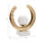 Macalah 15" Larkin Marble Sphere Statuary
