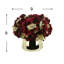 Arrangement d'hortensias en polysilk Quickep dans un vase