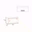 Armoire murale de cuisine avec 2 portes FM Furniture Nakya