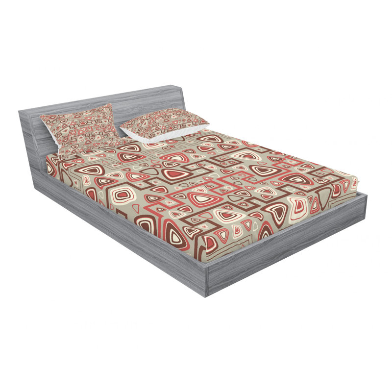 Microfiber Sheet Set, Full/Double Sheet Set with Fitted Sheet