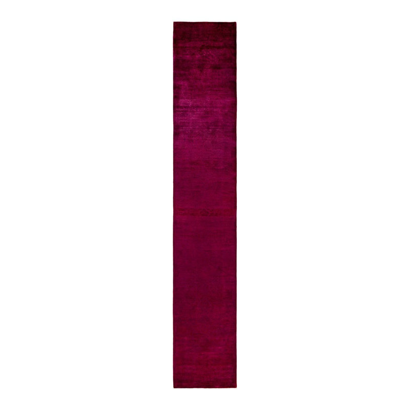Tapis unique rose 2 pi 7 po x 16 pi 1 po Zahran