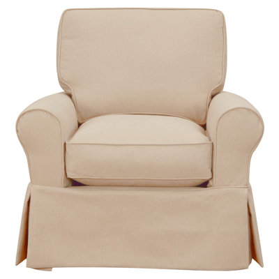 Housse pour fauteuil à coussins carrés/rectangulaires