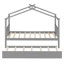 Lit Enchanted Retreat House avec lit gigogne en bois de pin-117441686-117441684