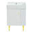 21.6" White Bathroom Vanity