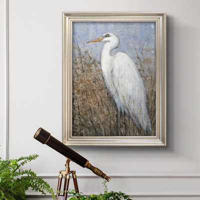 White Heron II - White Heron II - reproduction d'art sur toile