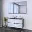 Meuble-lavabo double 47,2 po avec dessus Kaydin-935074318-935074321