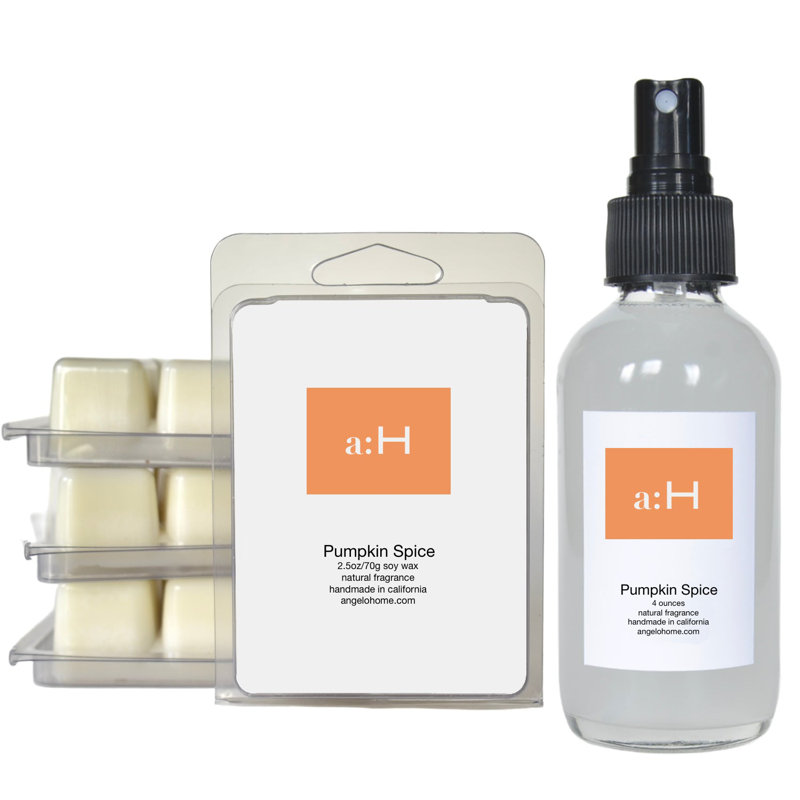 Pumpkin Spice Handcrafted Wax Melts and Room Spray Set