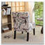 Fauteuil d'appoint contemporain sans accoudoirs